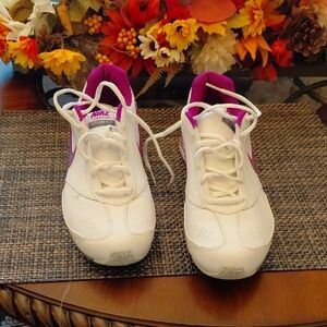 Nike White and Magenta Athletic Shoes Size 11 No Box